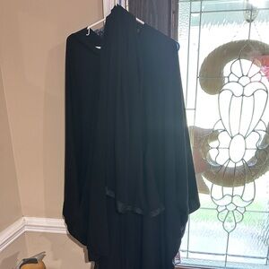 Women's Abaya and cover from the Middle East.